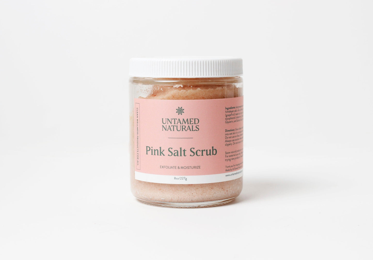 Untamed Naturals Pink Himalayan Salt Scrub