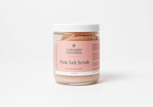 Untamed Naturals Pink Himalayan Salt Scrub