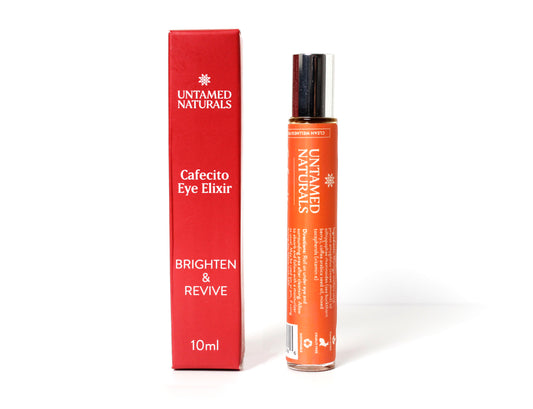 Untamed Naturals Cafecito Eye Elixir - Caffeine Under-Eye Serum (10ml)