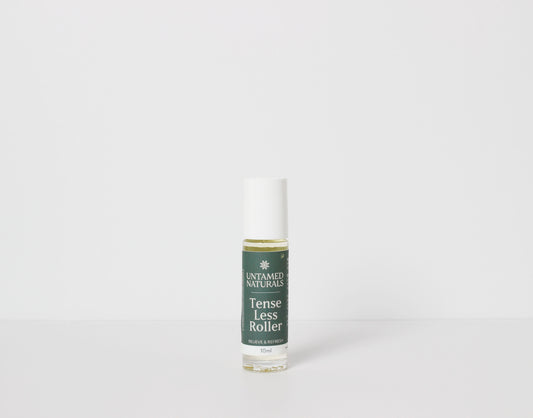 Untamed Naturals Tense Less - Peppermint Essential Oil Roller (10ml)